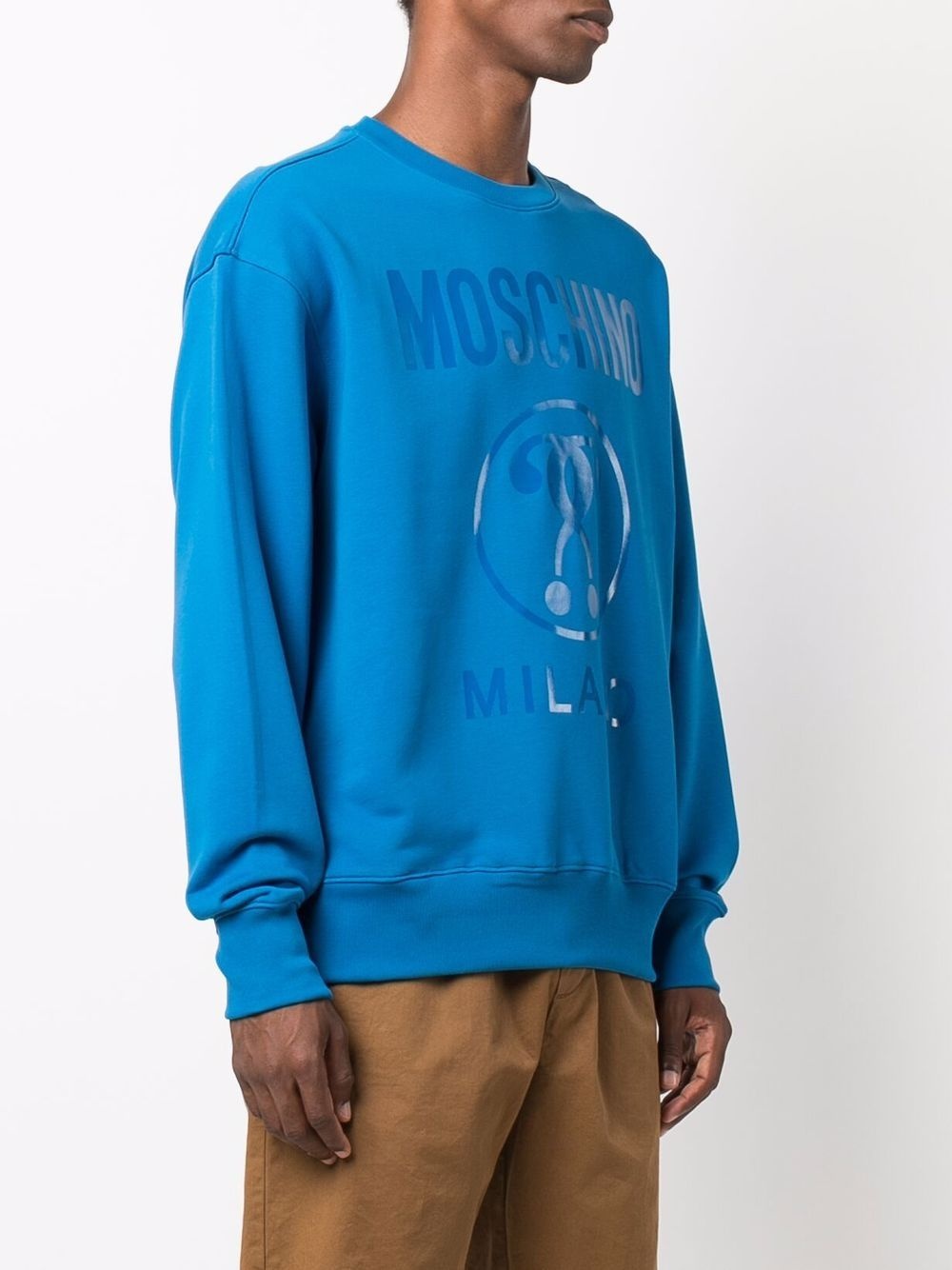 logo embossed sweatshirt - 3