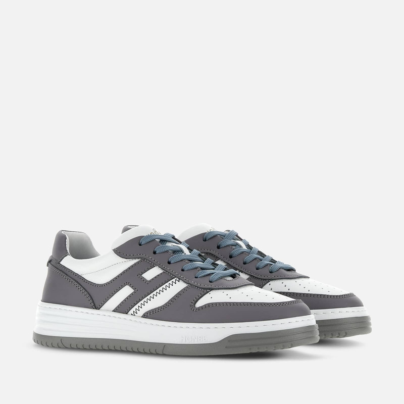 HOGAN Sneakers Hogan H630 Grey White Green outlook