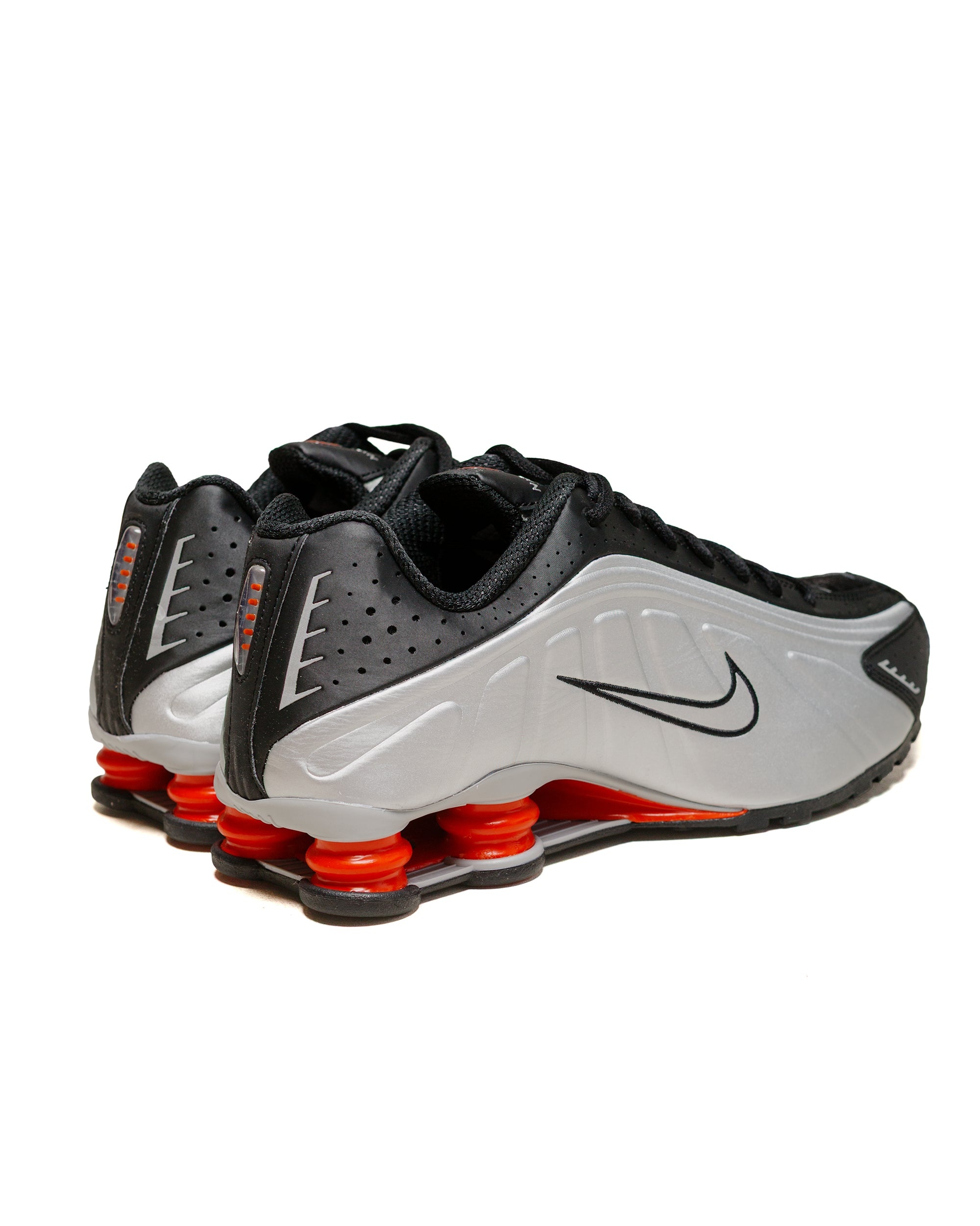 Shox R4 Metallic Silver/Red - 3