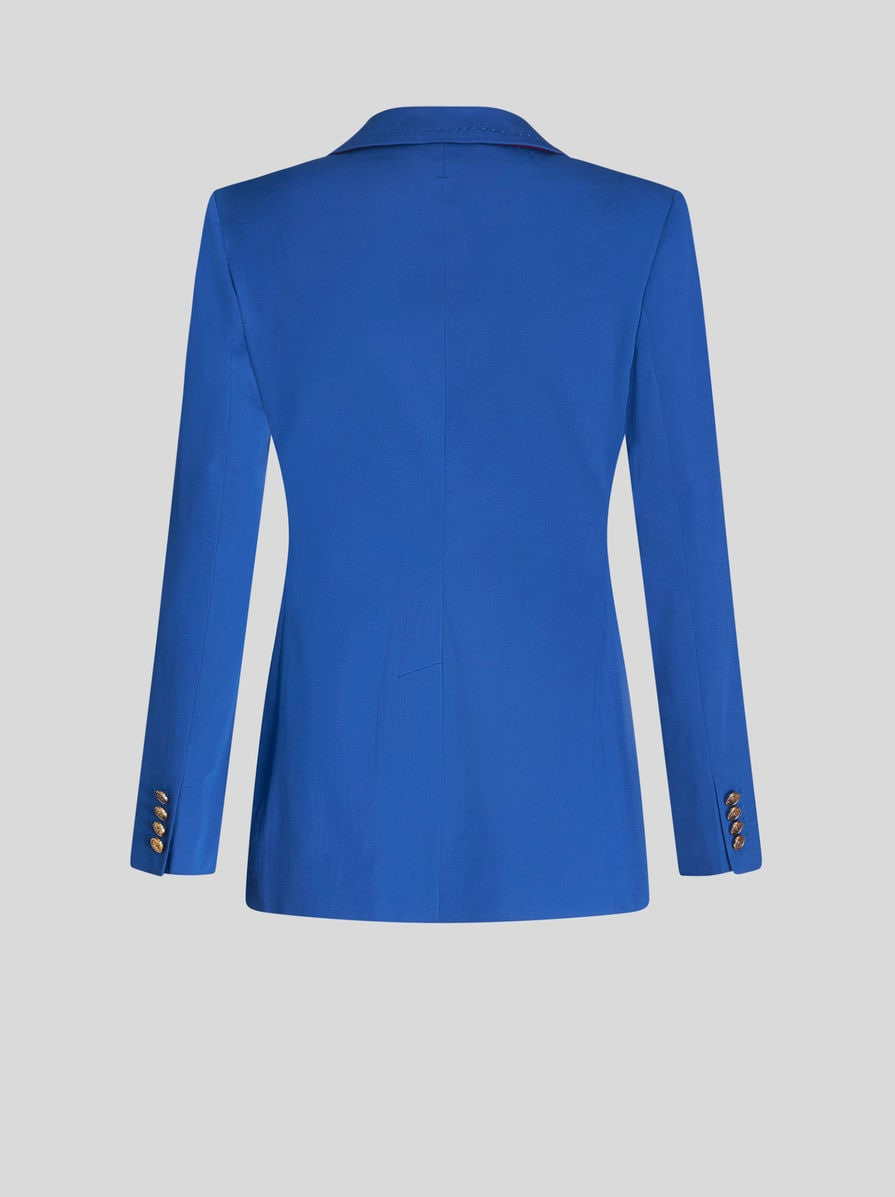 STRETCH JACKET WITH PEGASO BUTTONS - 5