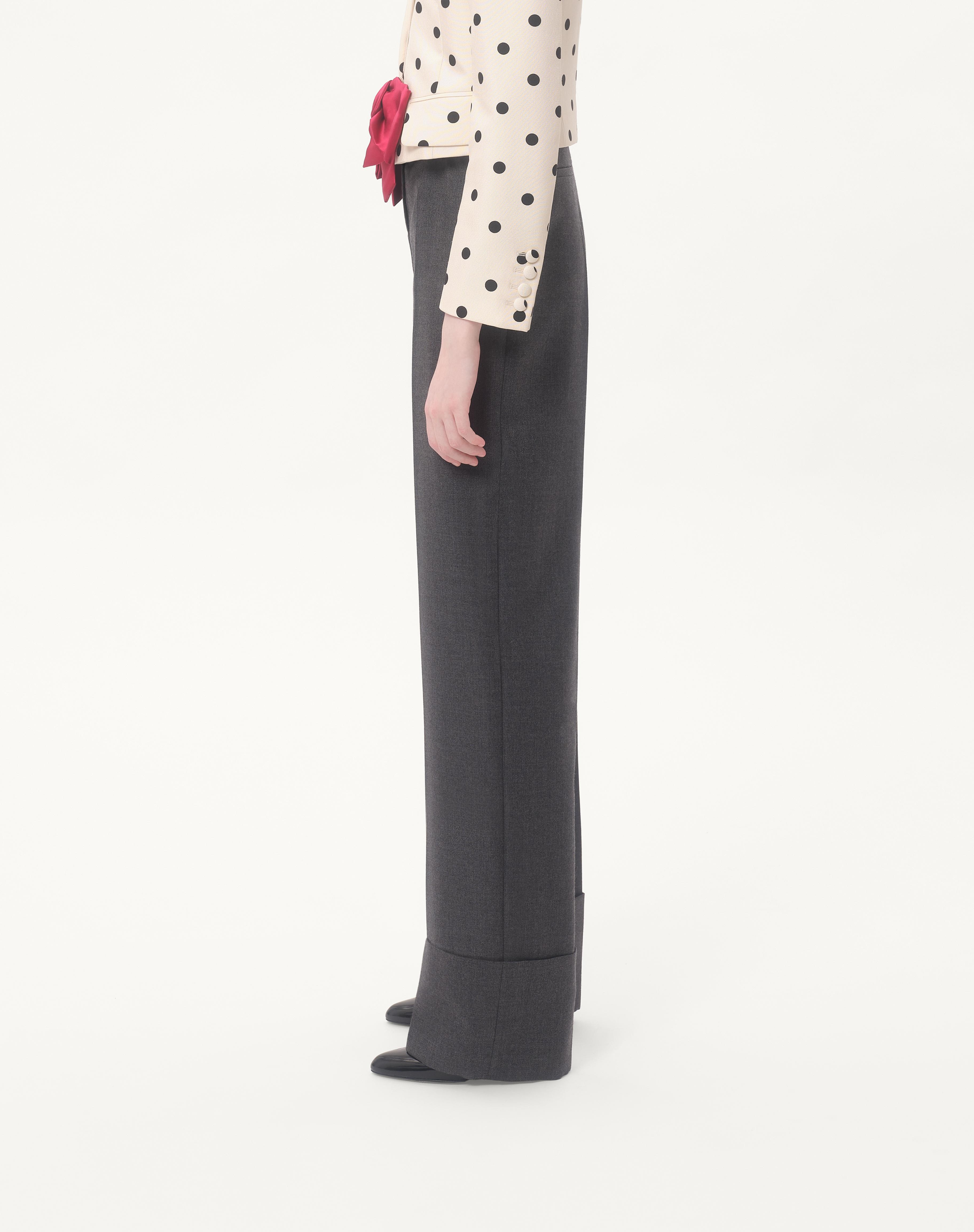 VIRGIN WOOL PANTS - 5