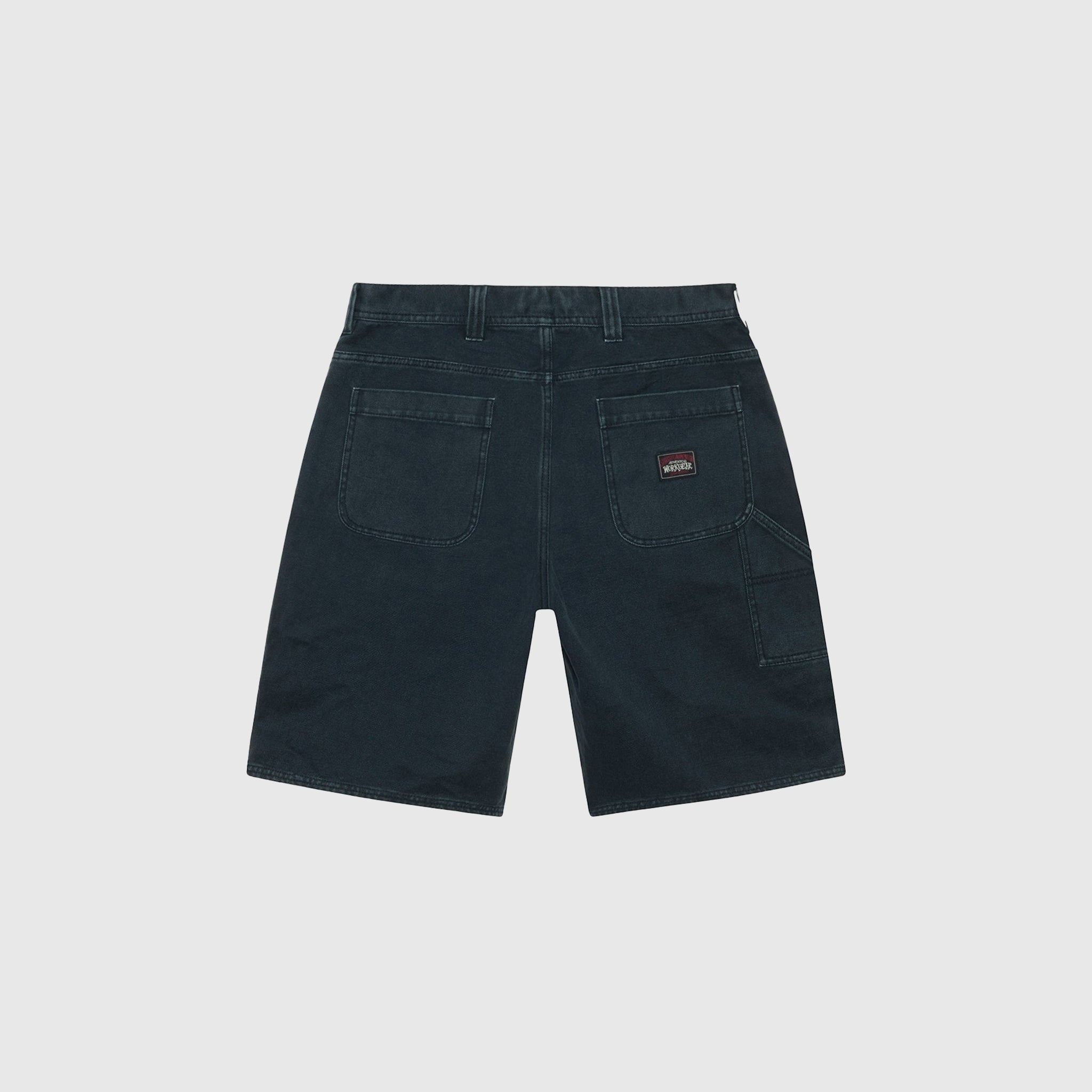 WASHED CANVAS WORK SHORT - 2