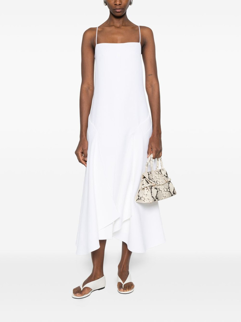 BRANDON MAXWELL cascade strap dress outlook