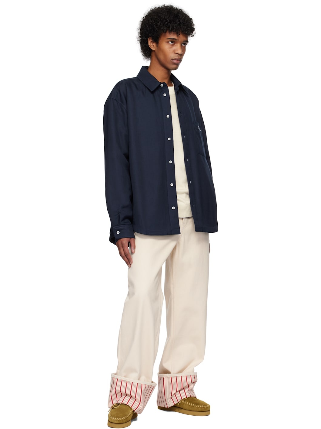 Navy 'The Boulanger' Shirt - 4