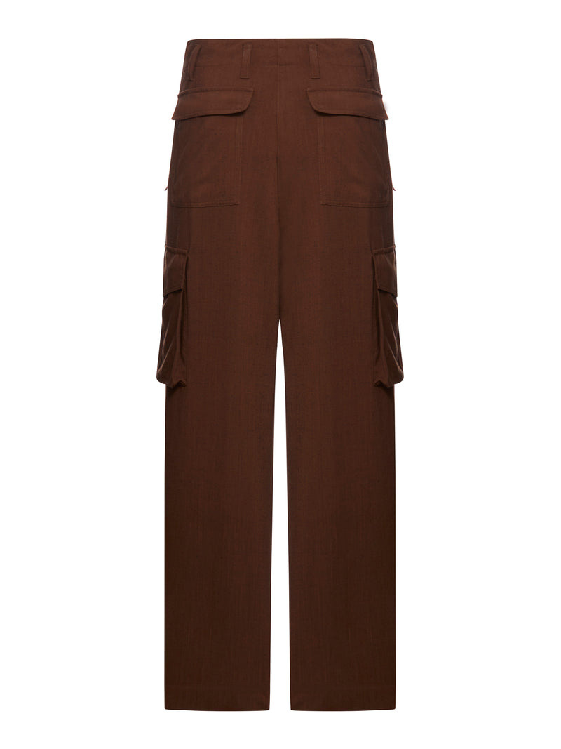 Dries Van Noten Women Silk Blend Cargo - 2