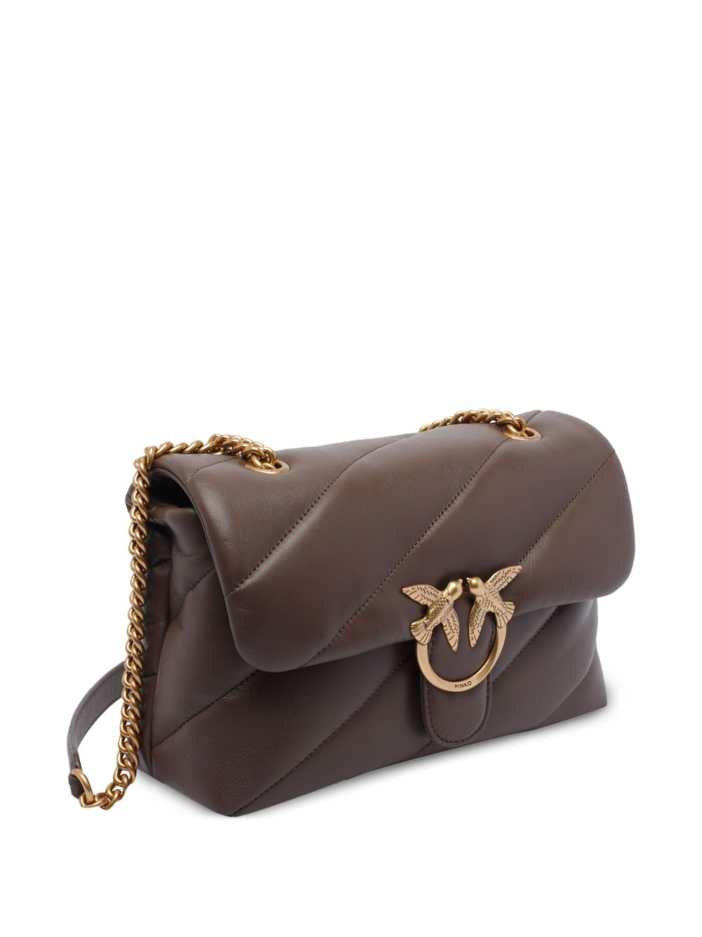 Love quilted cross body bag - 3