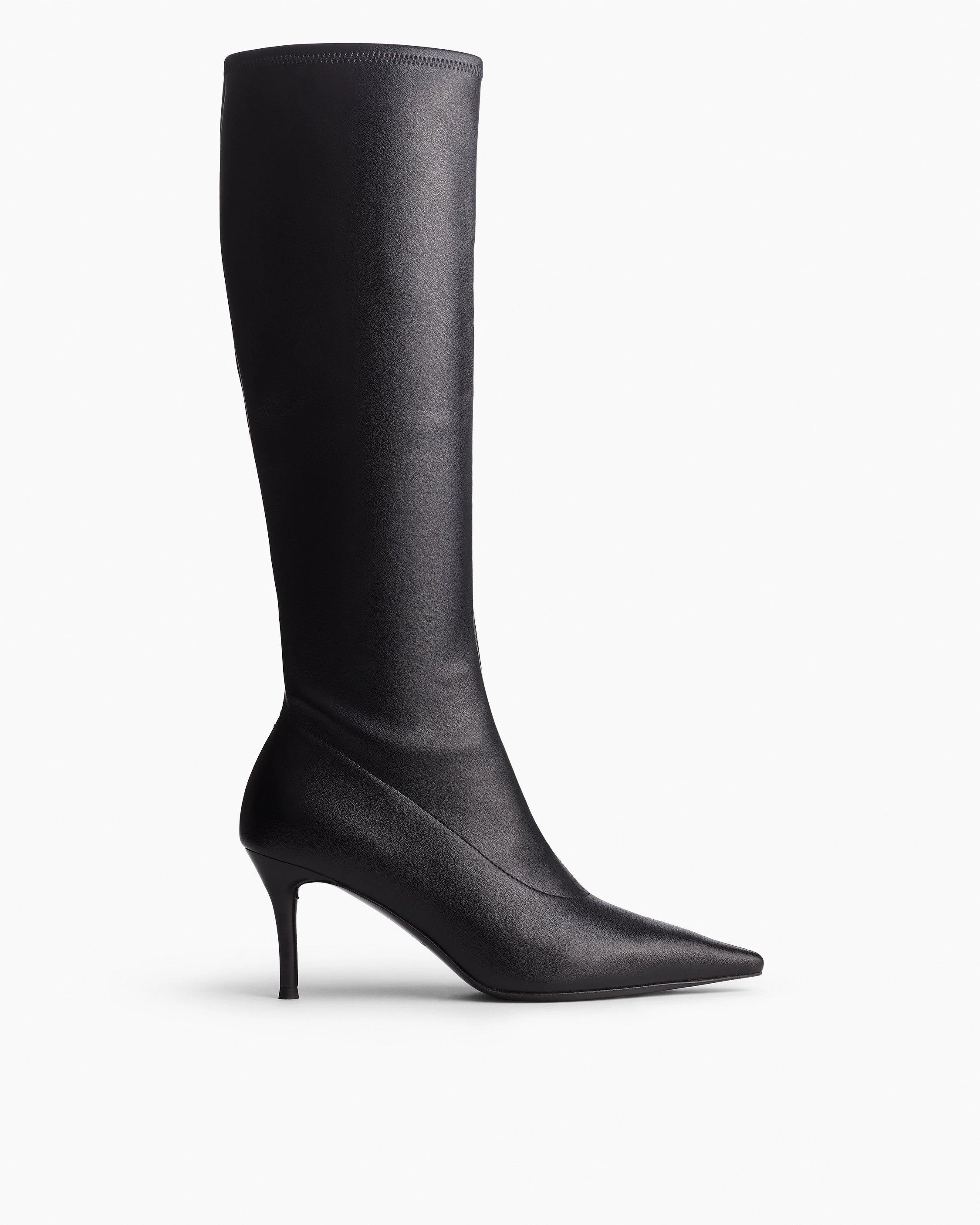 Mercer Leather Knee-High Boots - 1