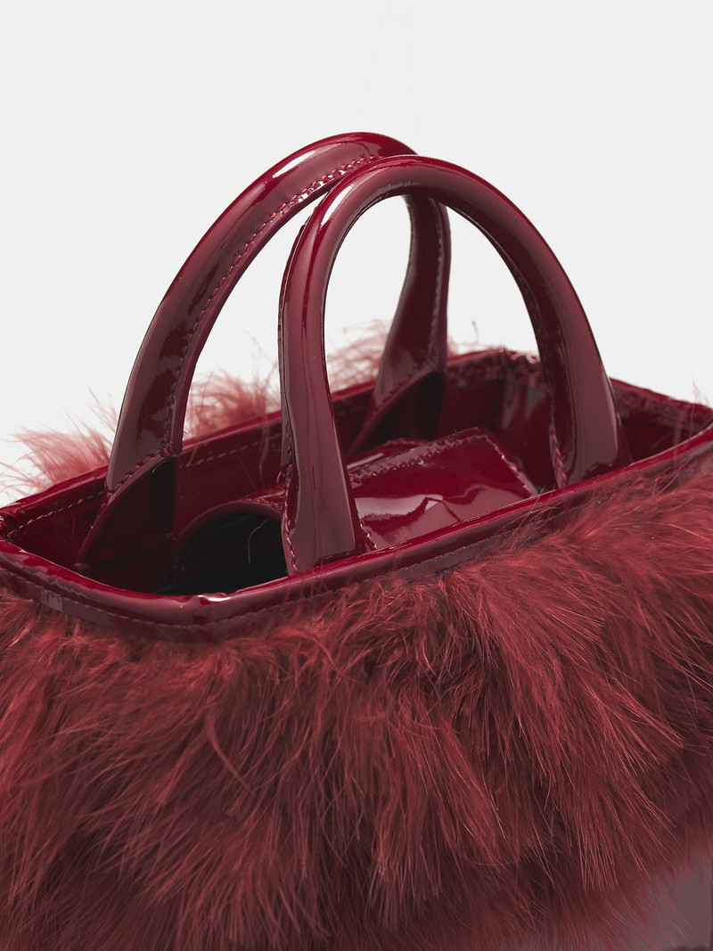 Mini Feather Tote Bag 4