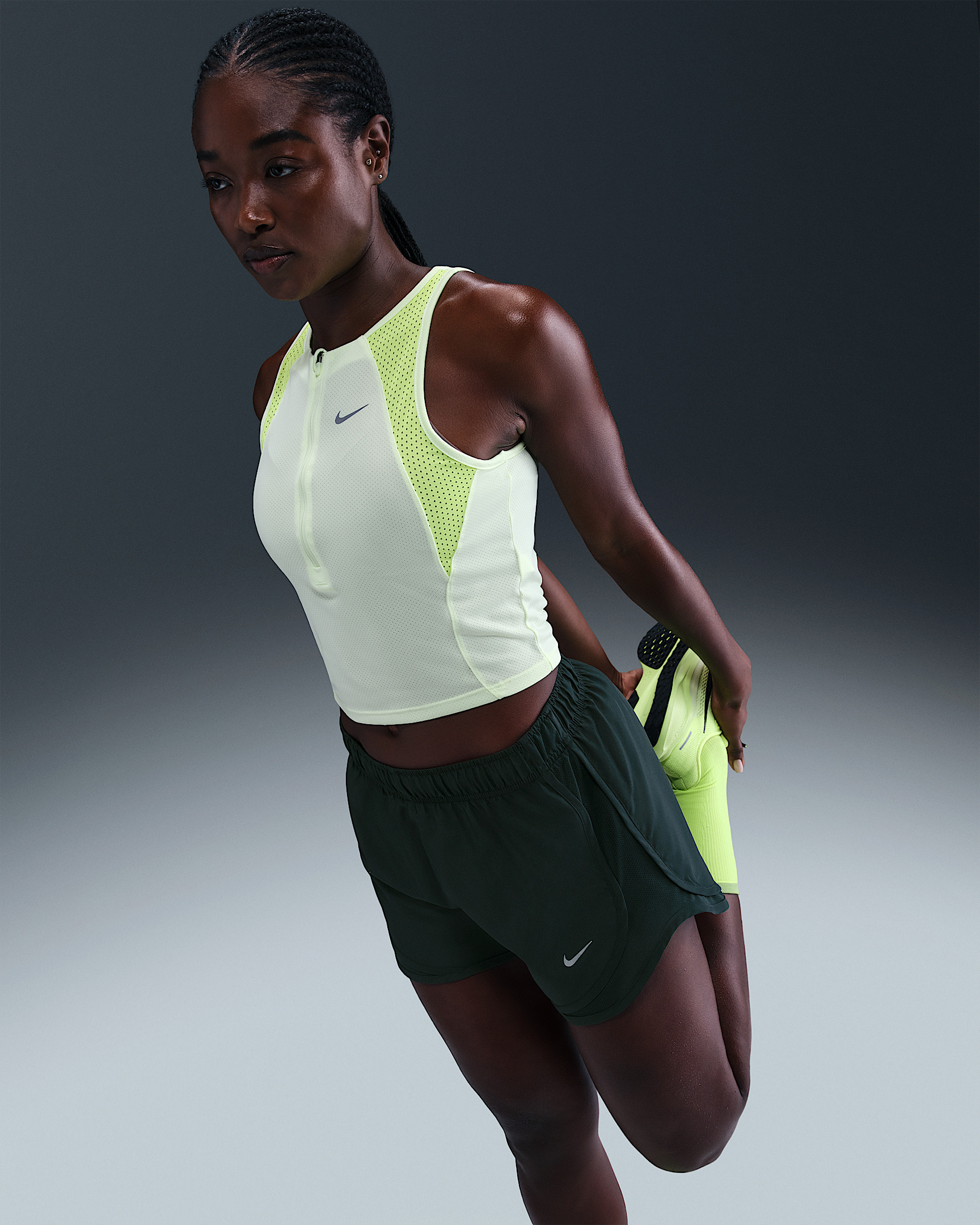 Nike Tempo Women's Dri-FIT Mid-Rise Brief-Lined Running Shorts - 5