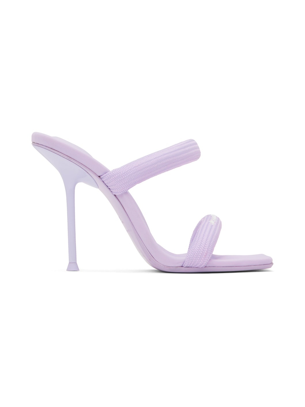Alexander Wang Purple Julie Heeled Sandals | ssense | REVERSIBLE
