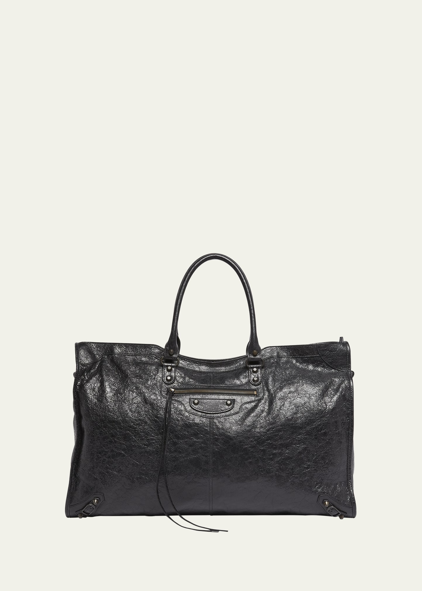 Men's Le City Leather Travel Duffel Bag - 1