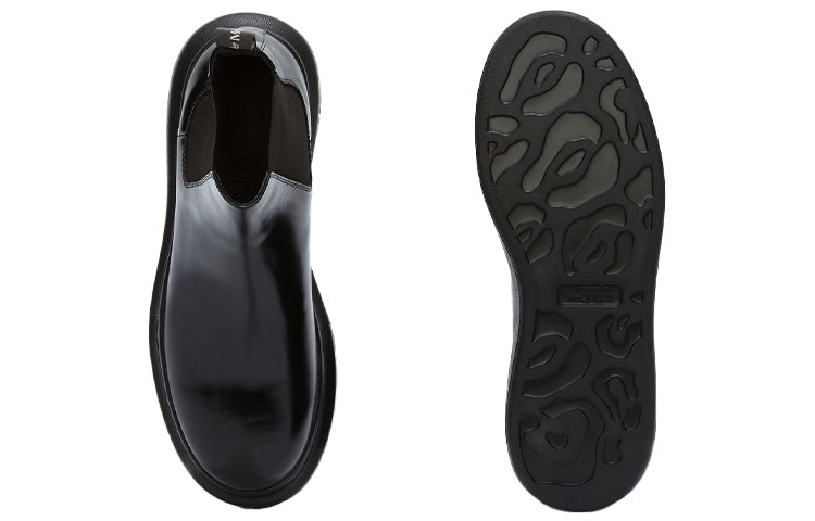 (WMNS) Alexander McQueen Hybrid Chelsea Boot 'Black' 586398WHX521000 - 5
