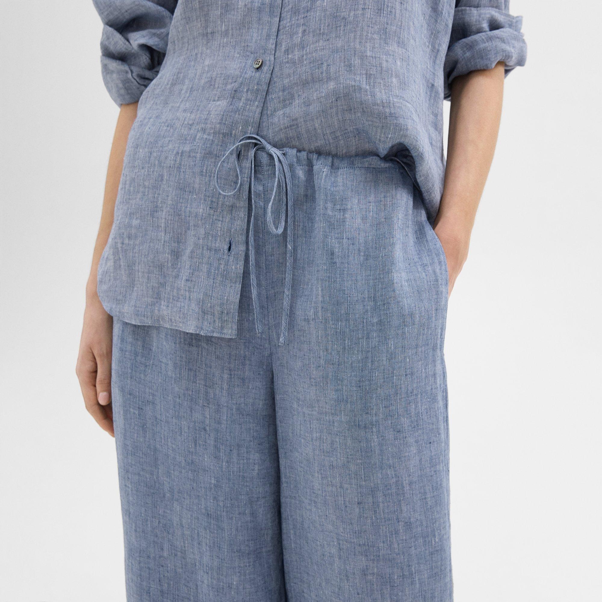 Relaxed Pull-On Pant in Hemp - 5