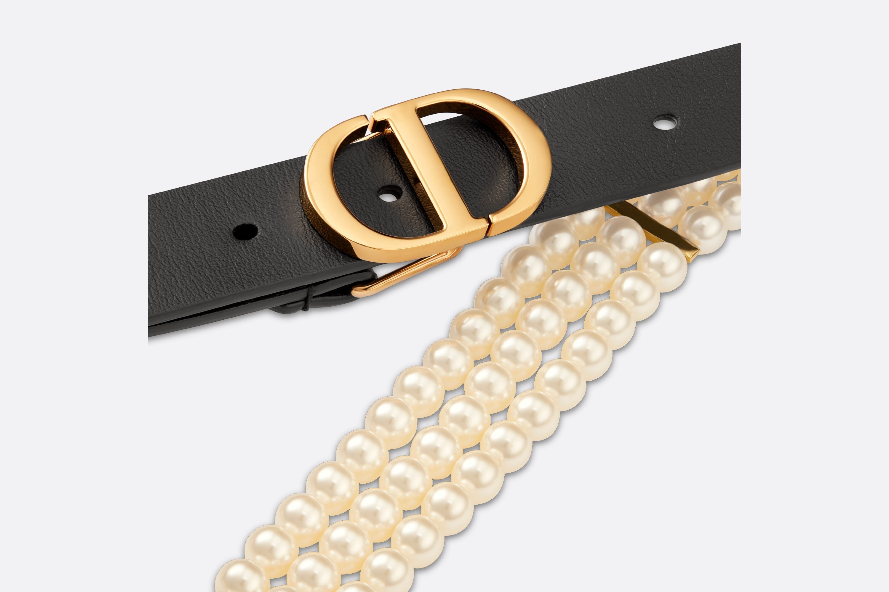 Dior Caro Pearls Belt - 3