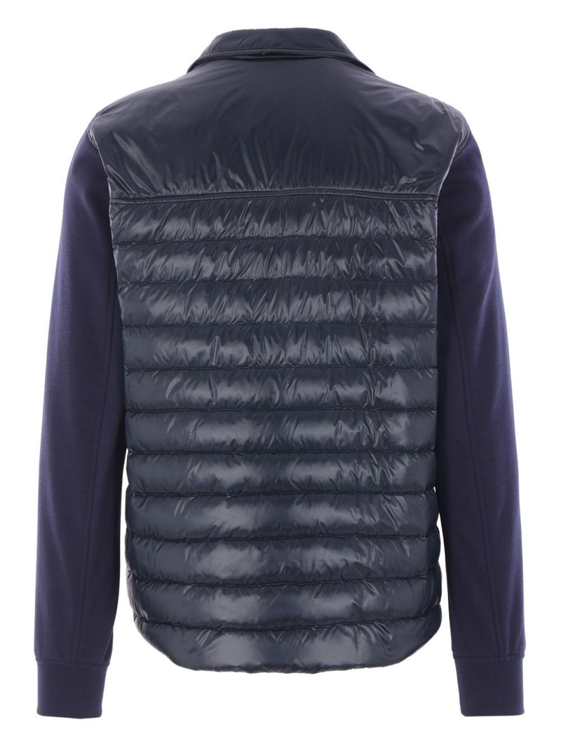Herno quilted panelled jacket outlook