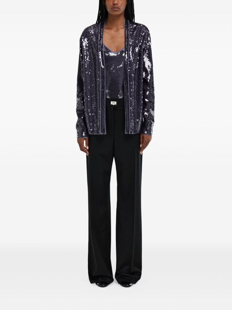 FERRAGAMO buckle-fastening tailored trousers outlook