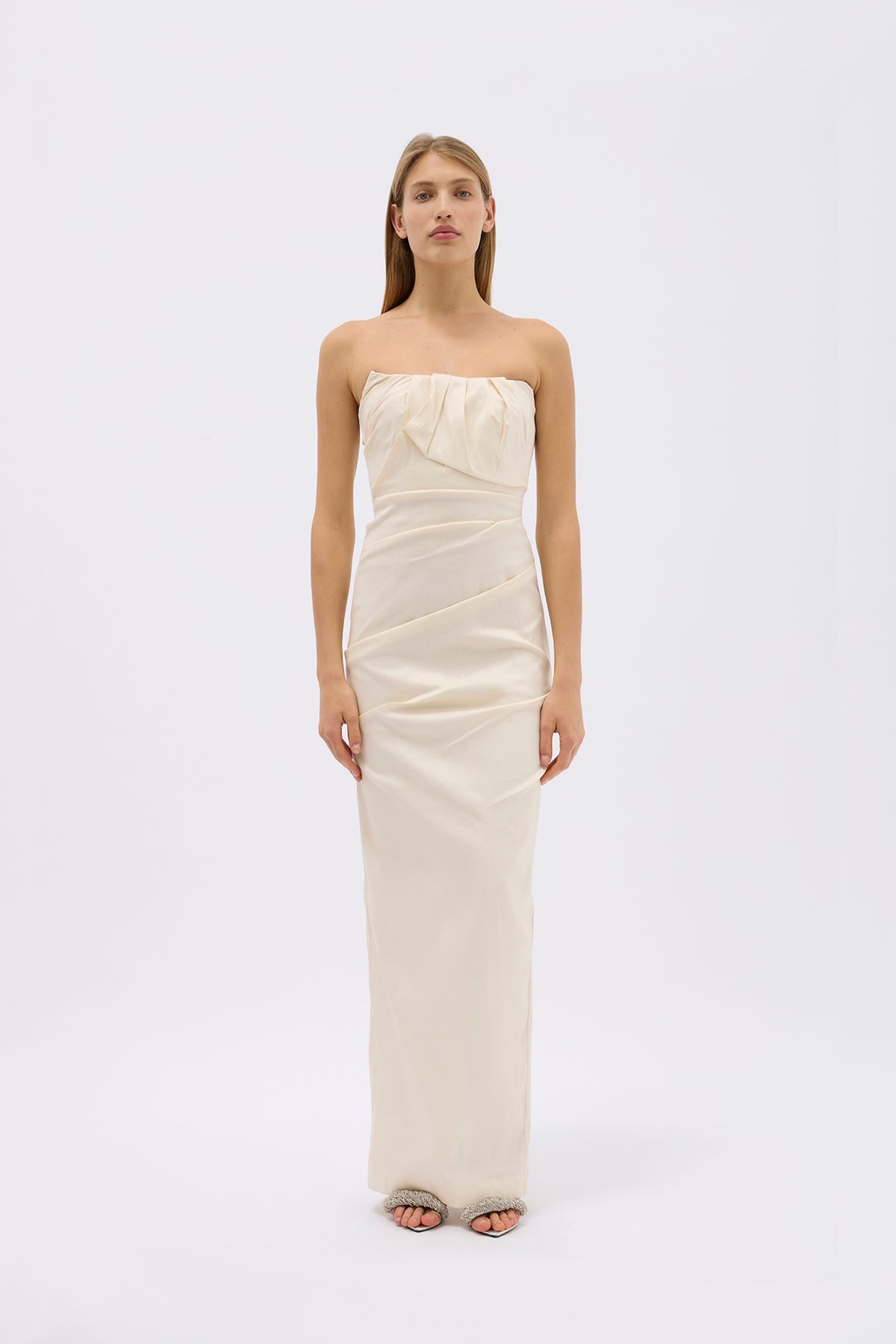 SIENNA STRAPLESS GOWN - 1