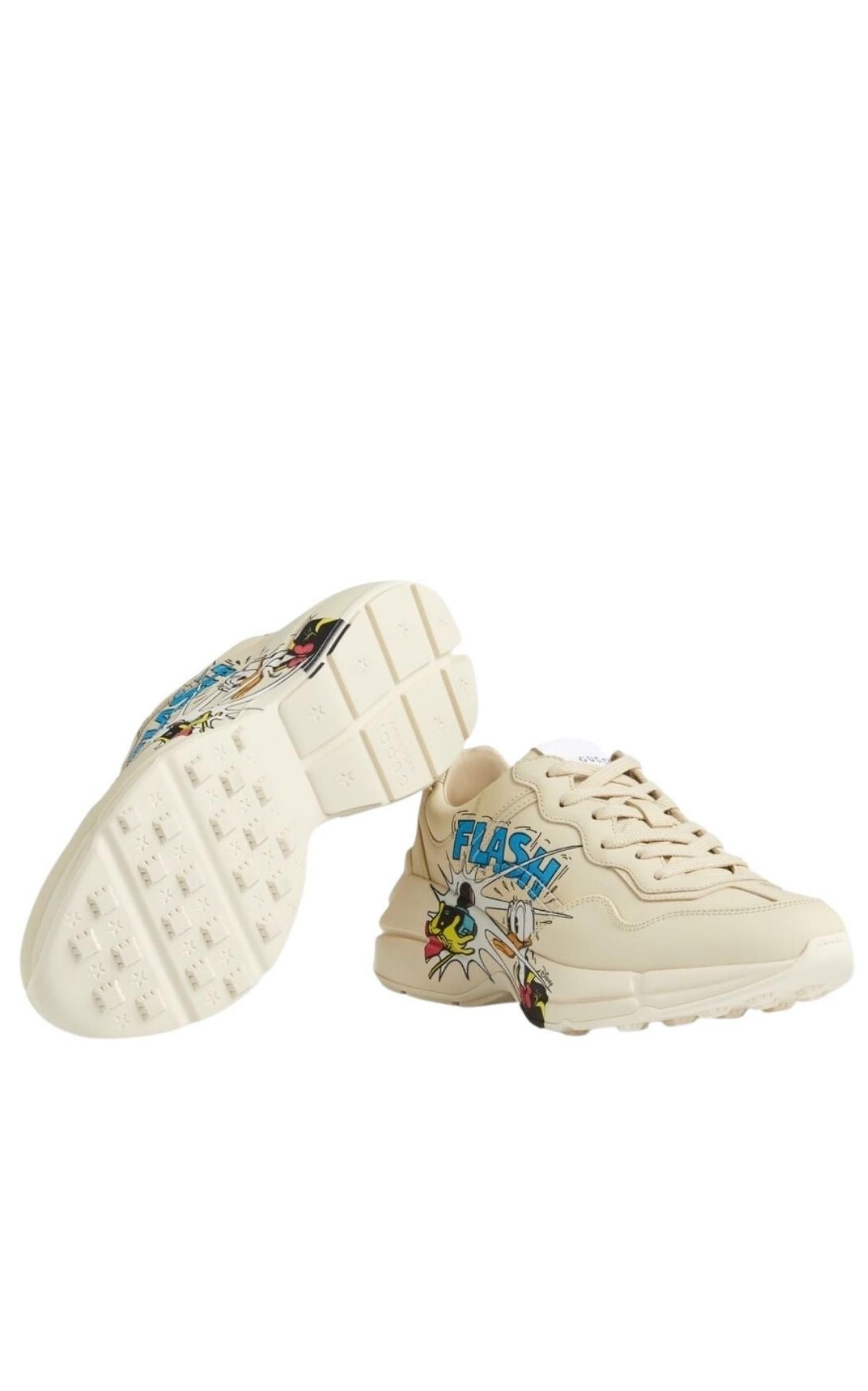 X Disney Donald Duck Rhyton Leather Sneaker - 3