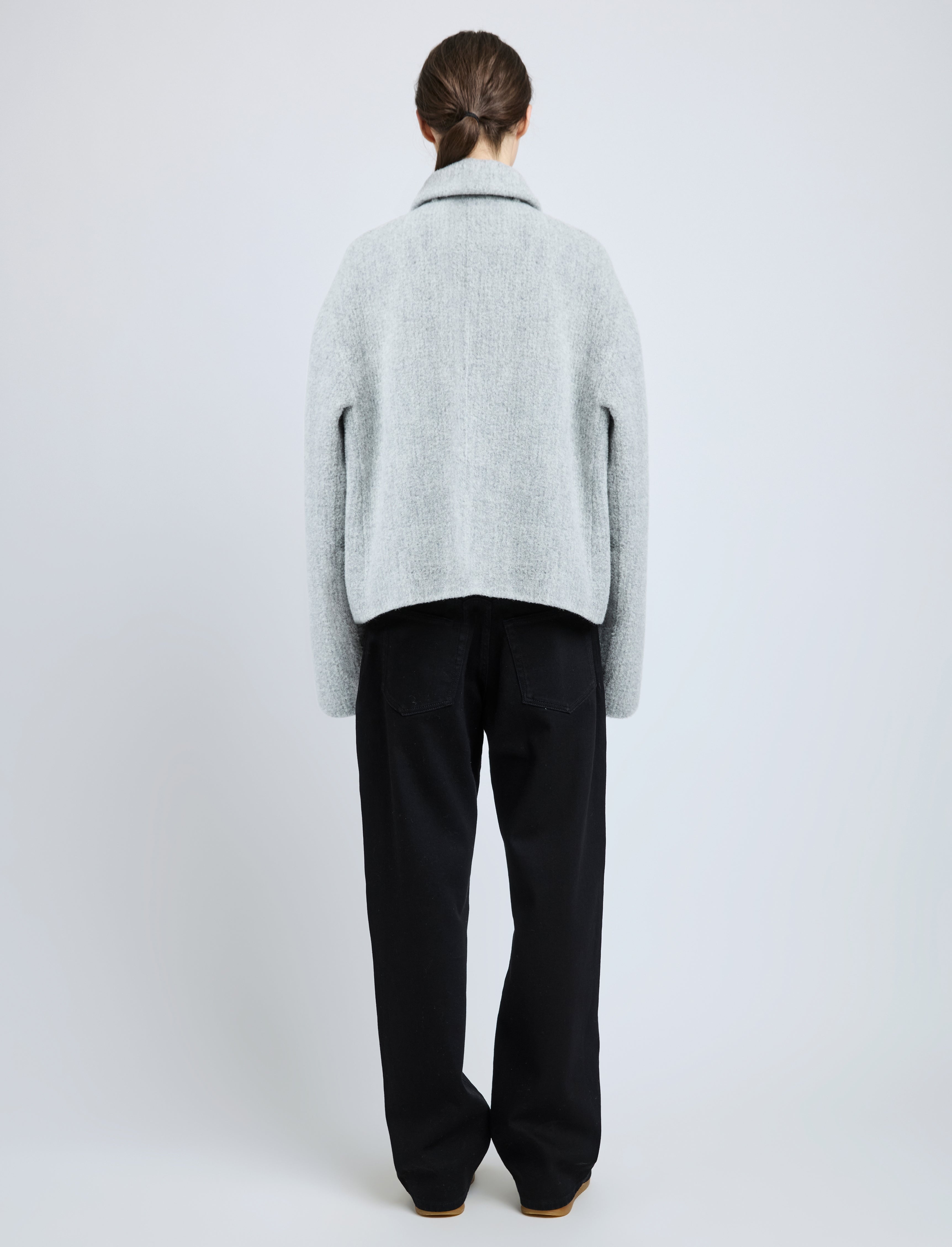Darcy Jacket in Brushed Wool Cashmere - 5