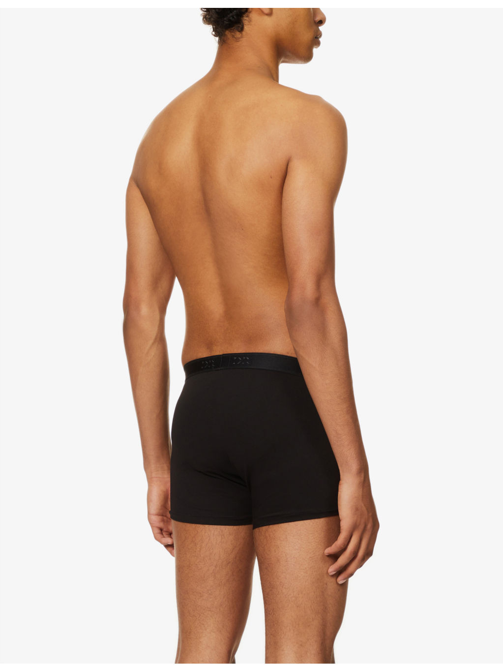 Jack branded-waistband stretch-cotton trunks - 3