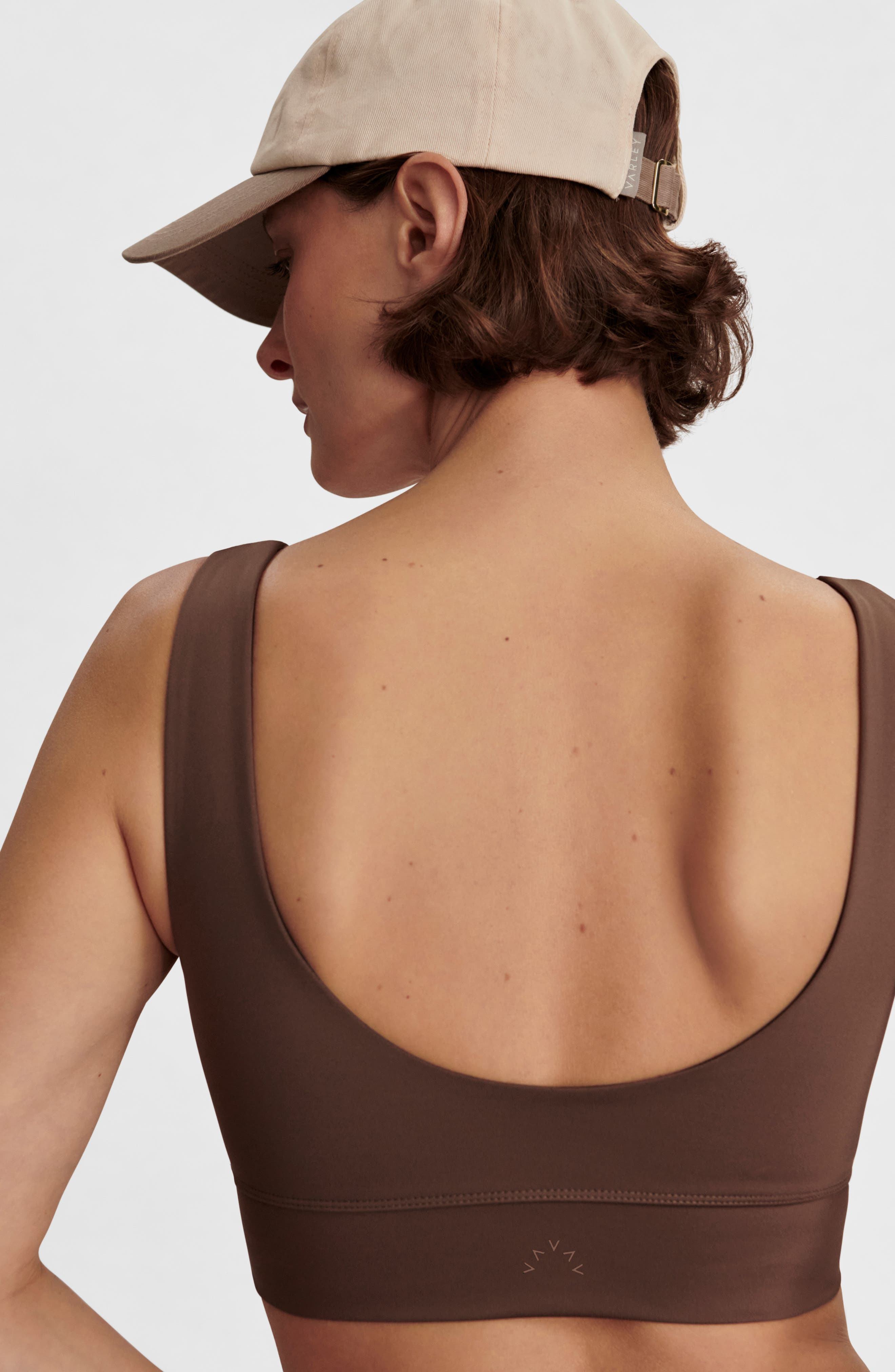Varley Assure Cori Sports Bra in Coffee Quartz at Nordstrom - 4