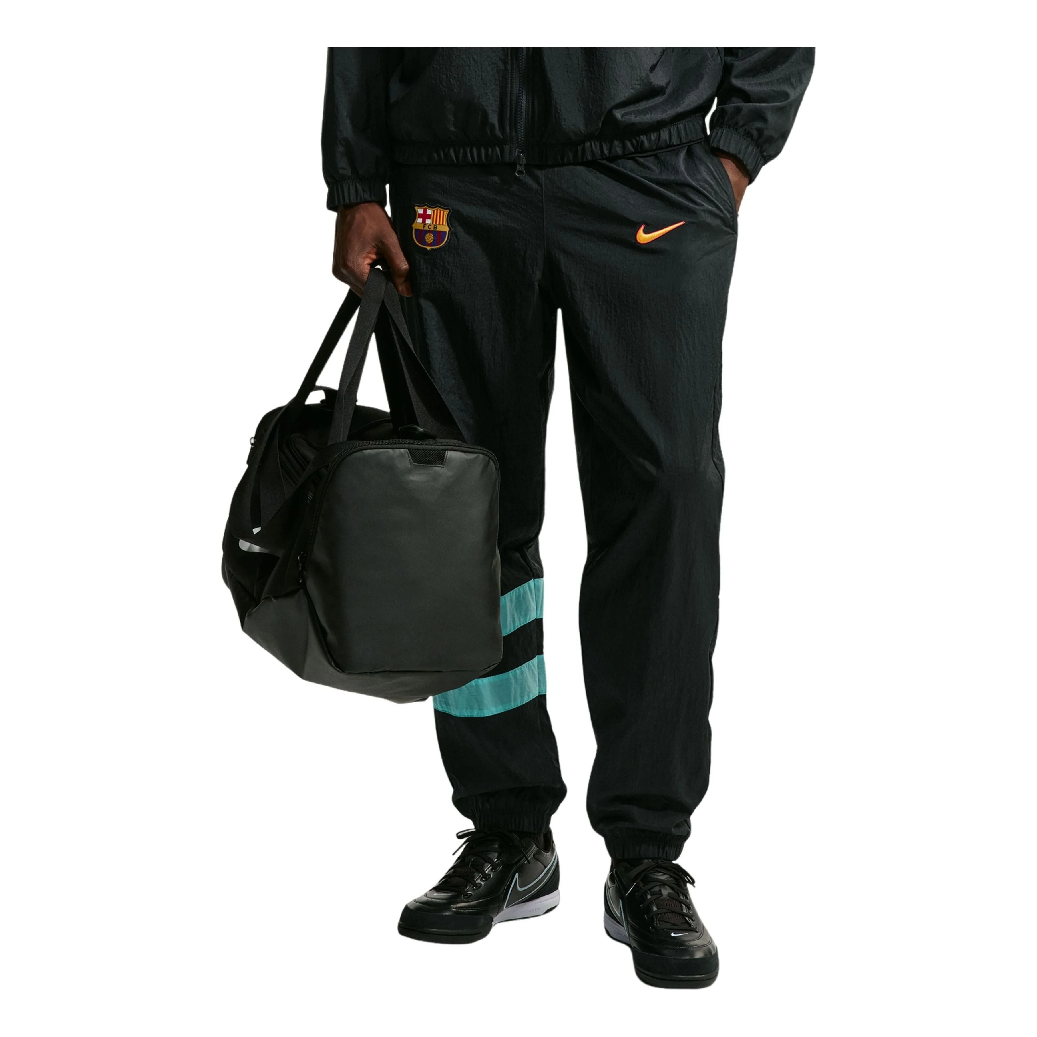 Nike FC Barcelona Third Repel i96 Track Pants 'Black Green Frost University Gold' IO4328-010 - 1