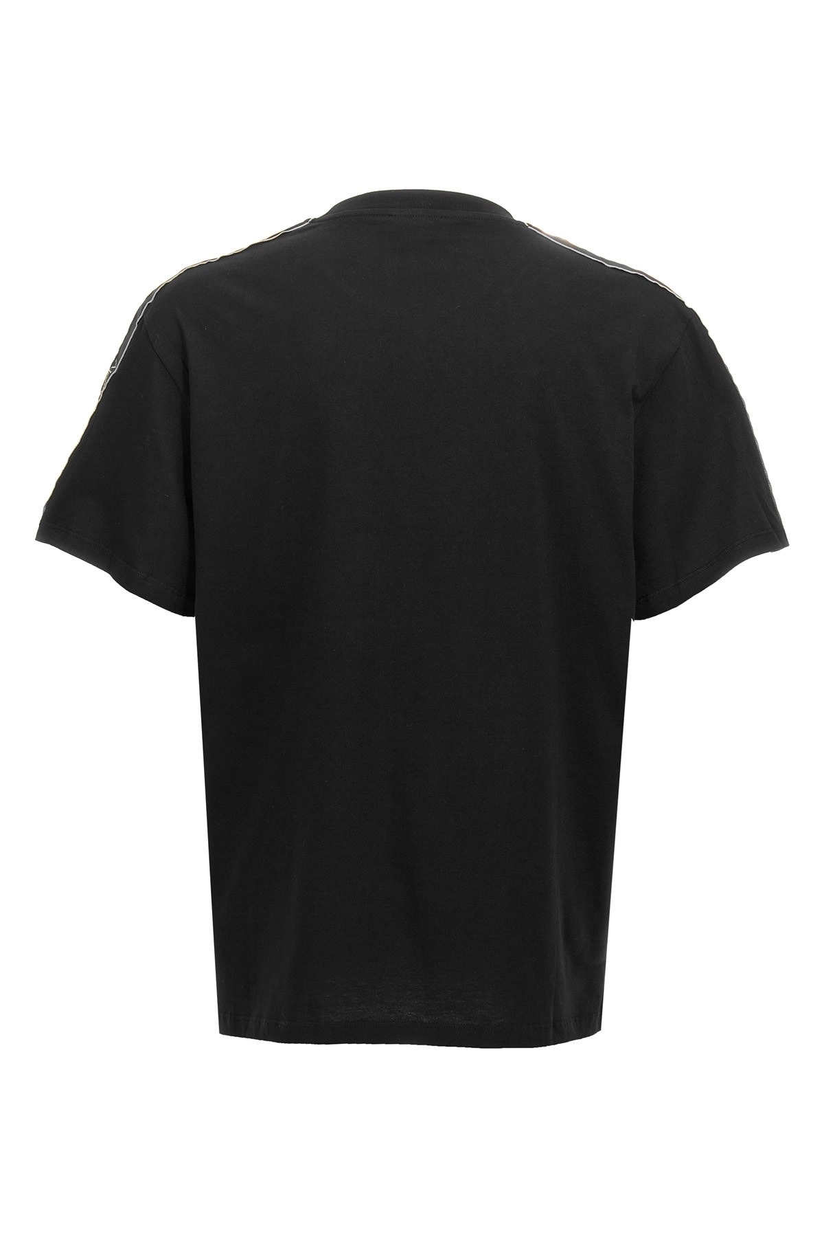 Contrast band t-shirt - 3