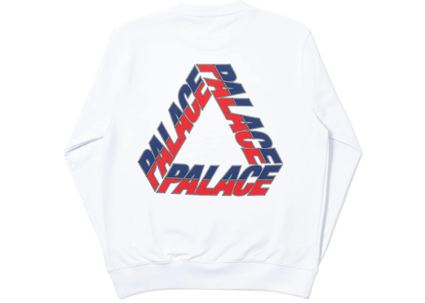 Palace Split P3 Crew White - 2