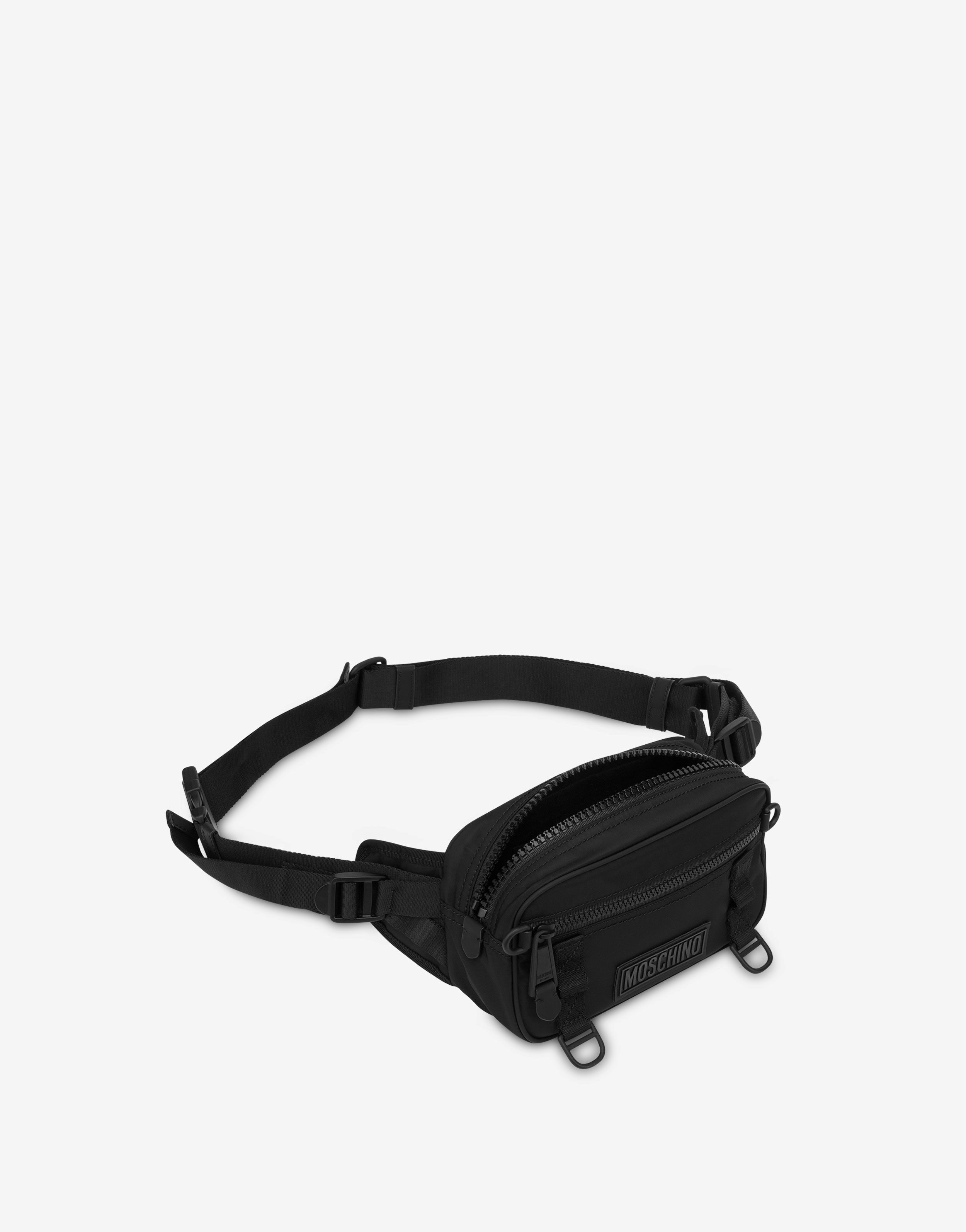 MULTIPOCKET NYLON BELT BAG - 3