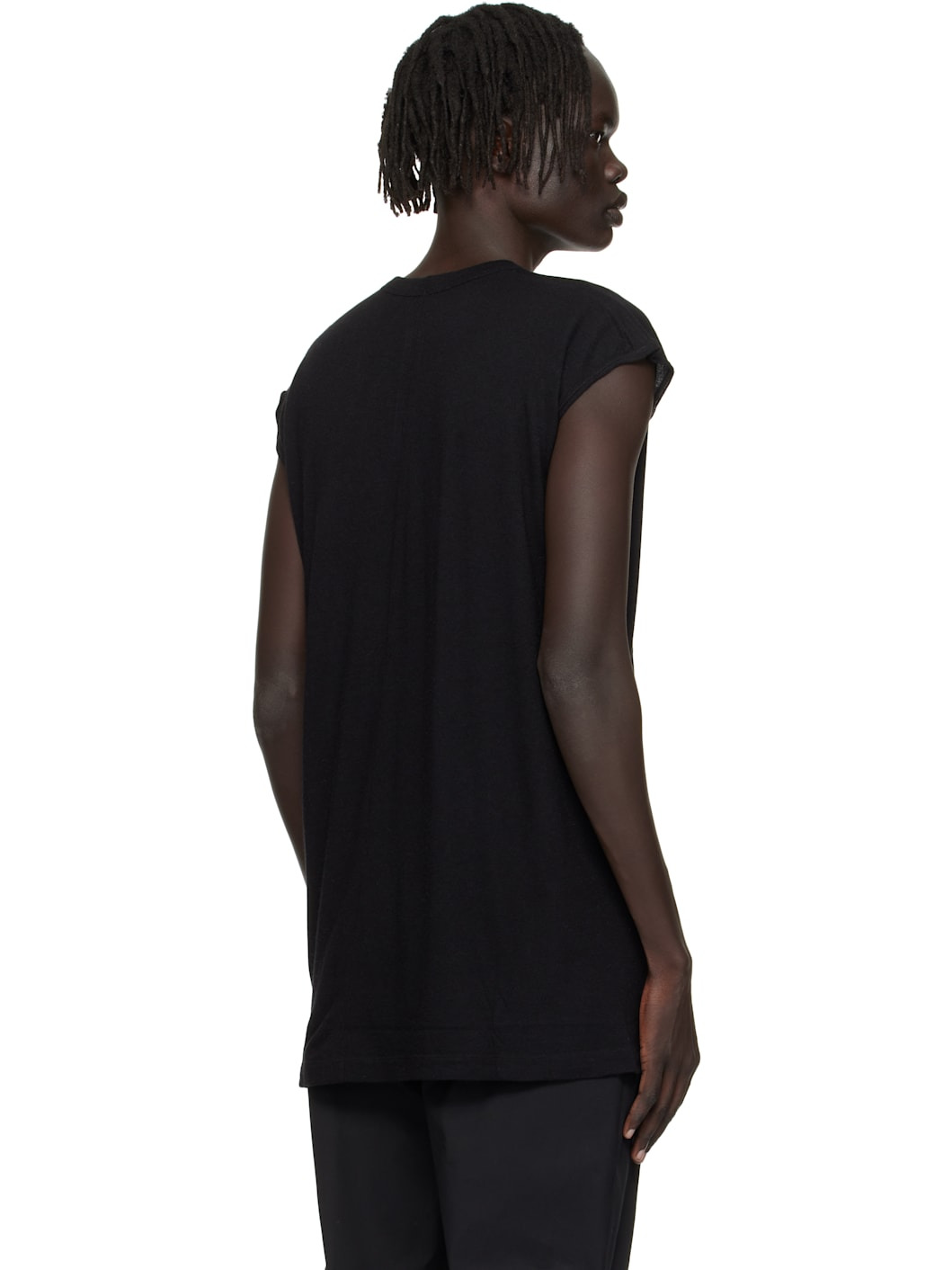 Black Concordians Deep V SL T-shirt - 3
