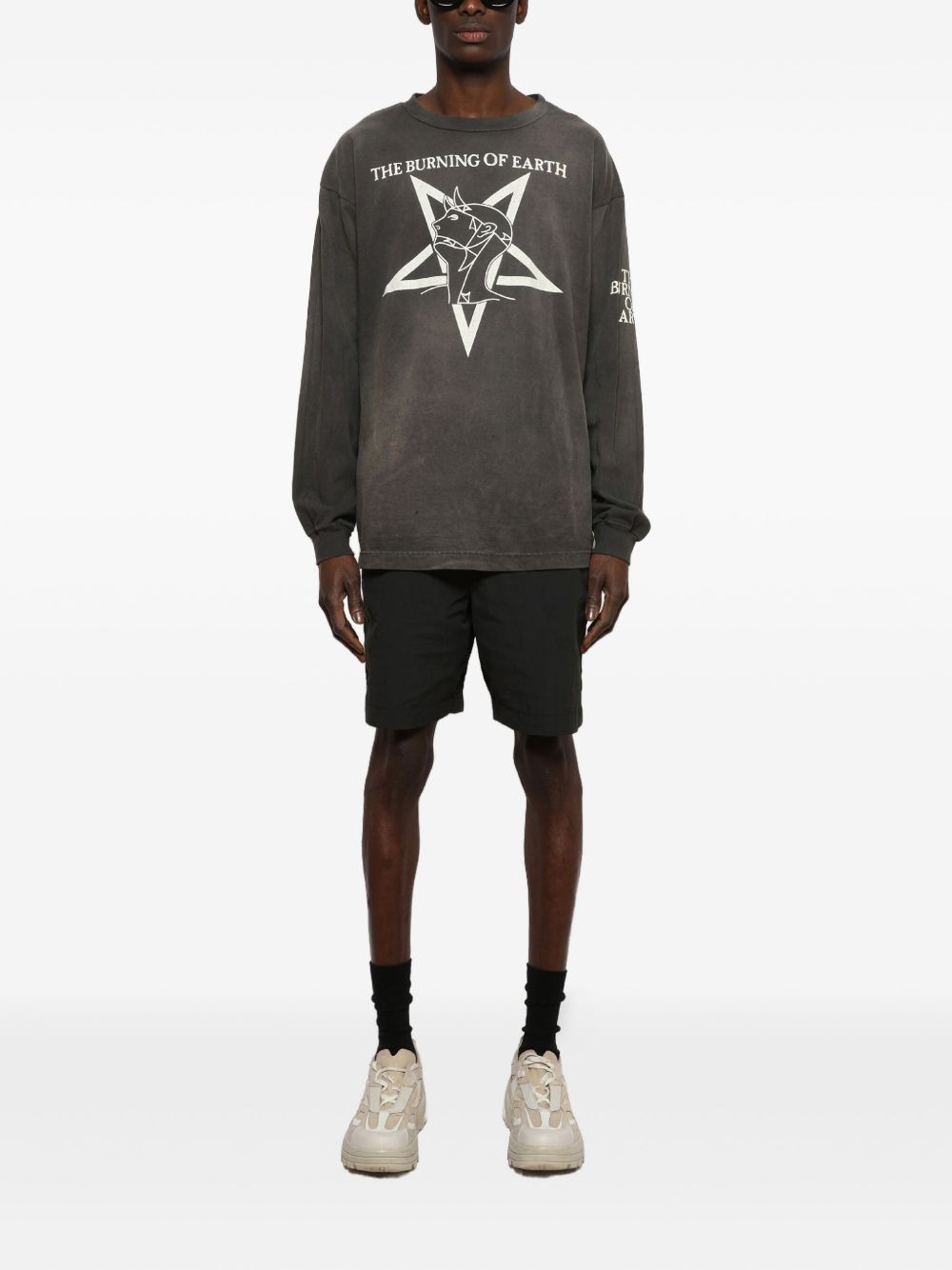 Burn of Earth long sleeve T-shirt - 2