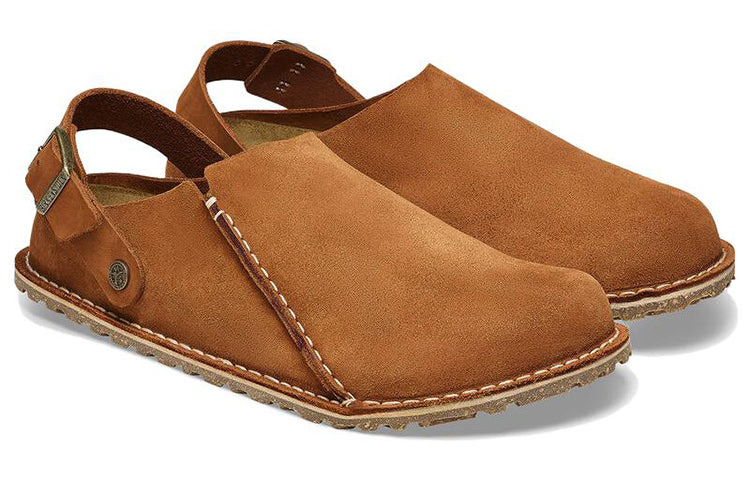 Birkenstock Lutry Premium Suede Leather 'Mink' 1025335 - 3