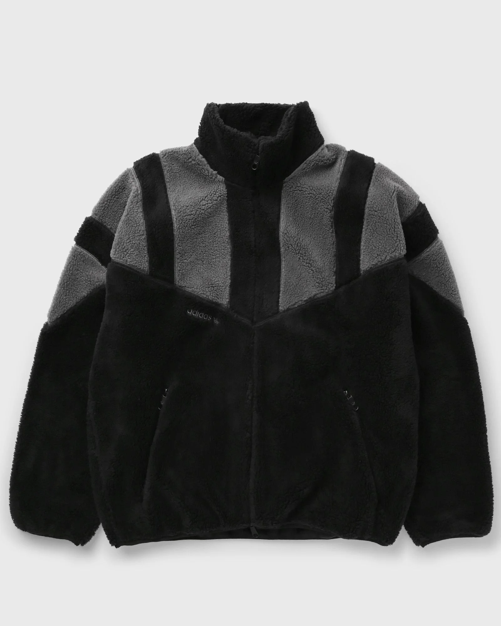 ADICOLOR BLOCKED FLEECE TRACK TOP - 1