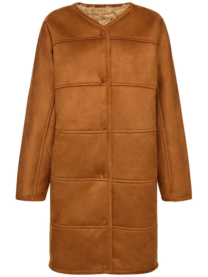★STAND STUDIO★ Paola Reversible Fake Fur Shearling Coat Be STAND STUDIO Paola faux shearling coat | luisaviaroma