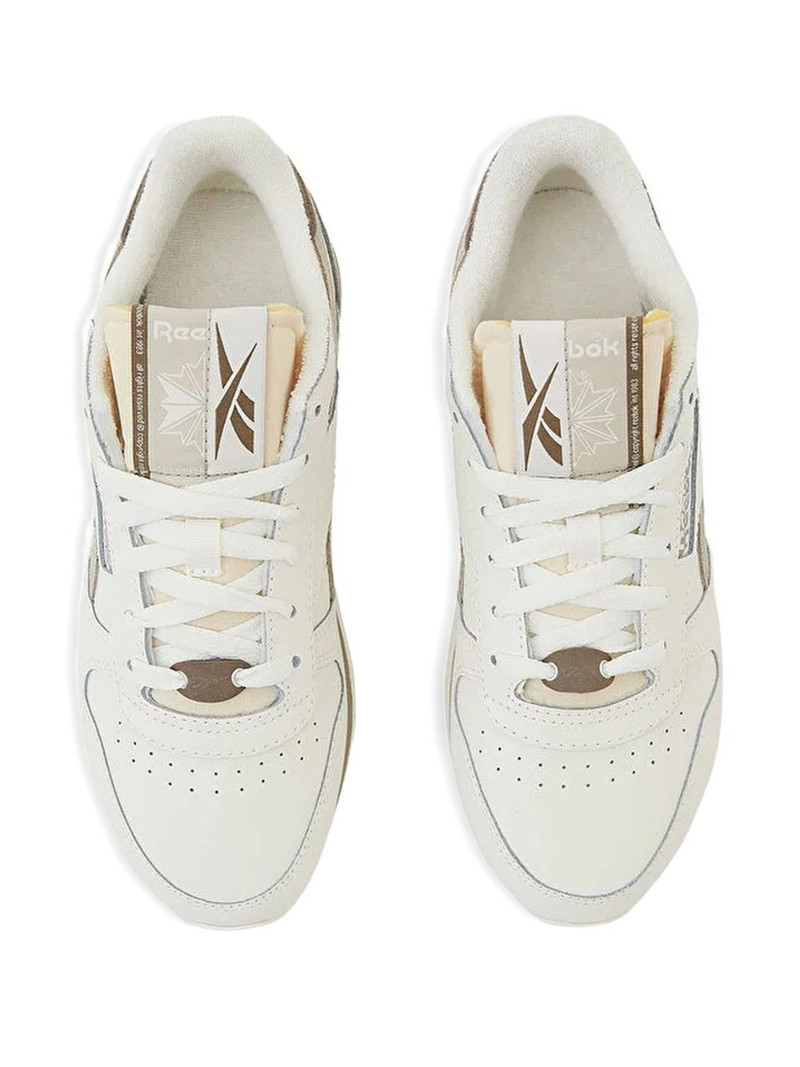 Classic Leather "Chalk Ash Utility Brown" trainers 3