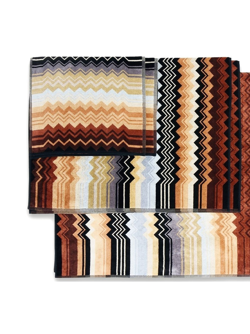 Missoni Giacomo five-piece towel set outlook