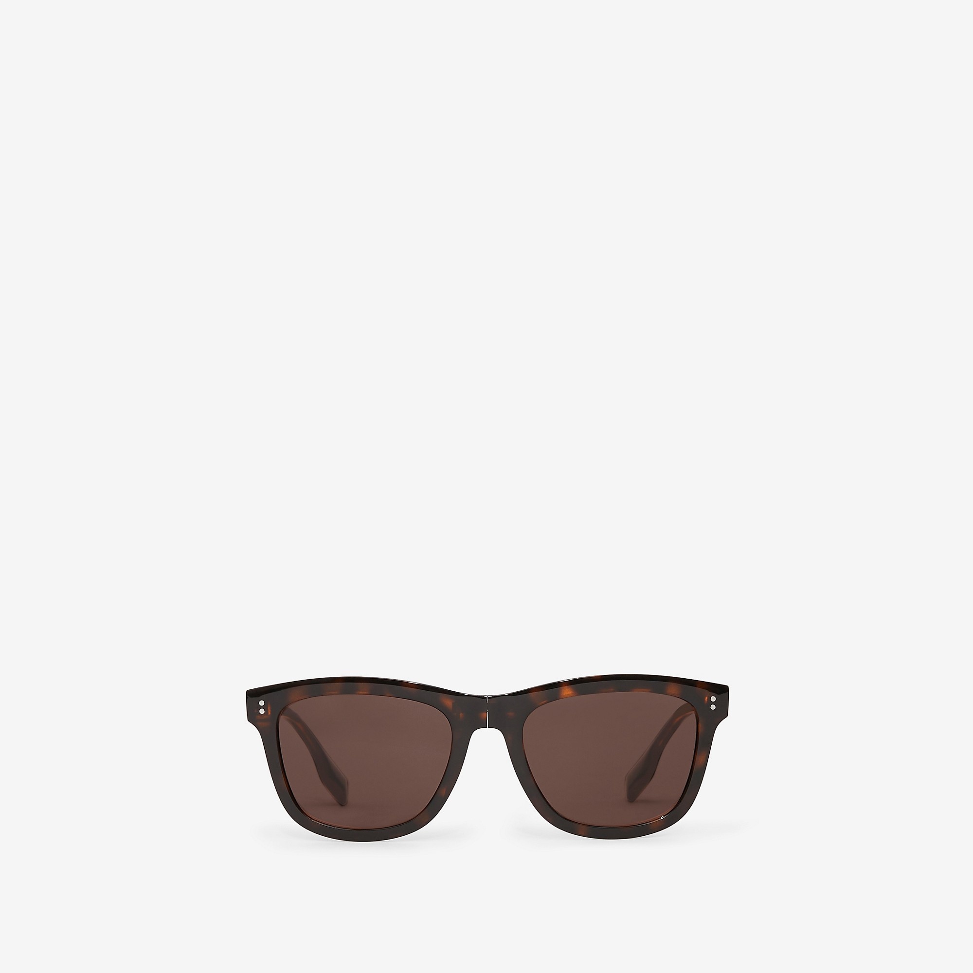 Logo Detail Square Frame Foldable Sunglasses - 1