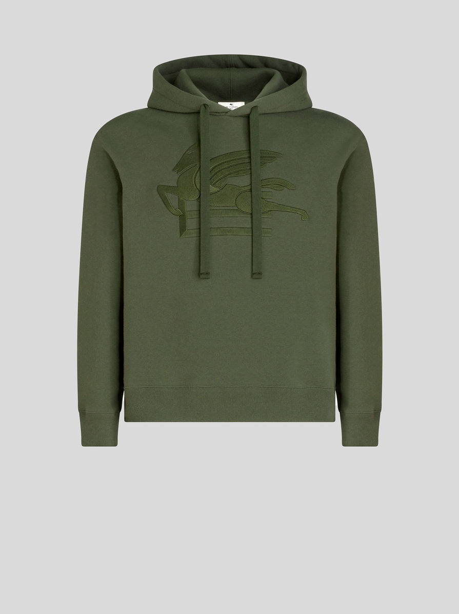 HOODED SWEATSHIRT WITH LOGO - 1