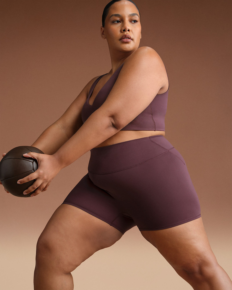 NikeSKIMS Matte Women's High-Waisted 3" Boyshorts 9