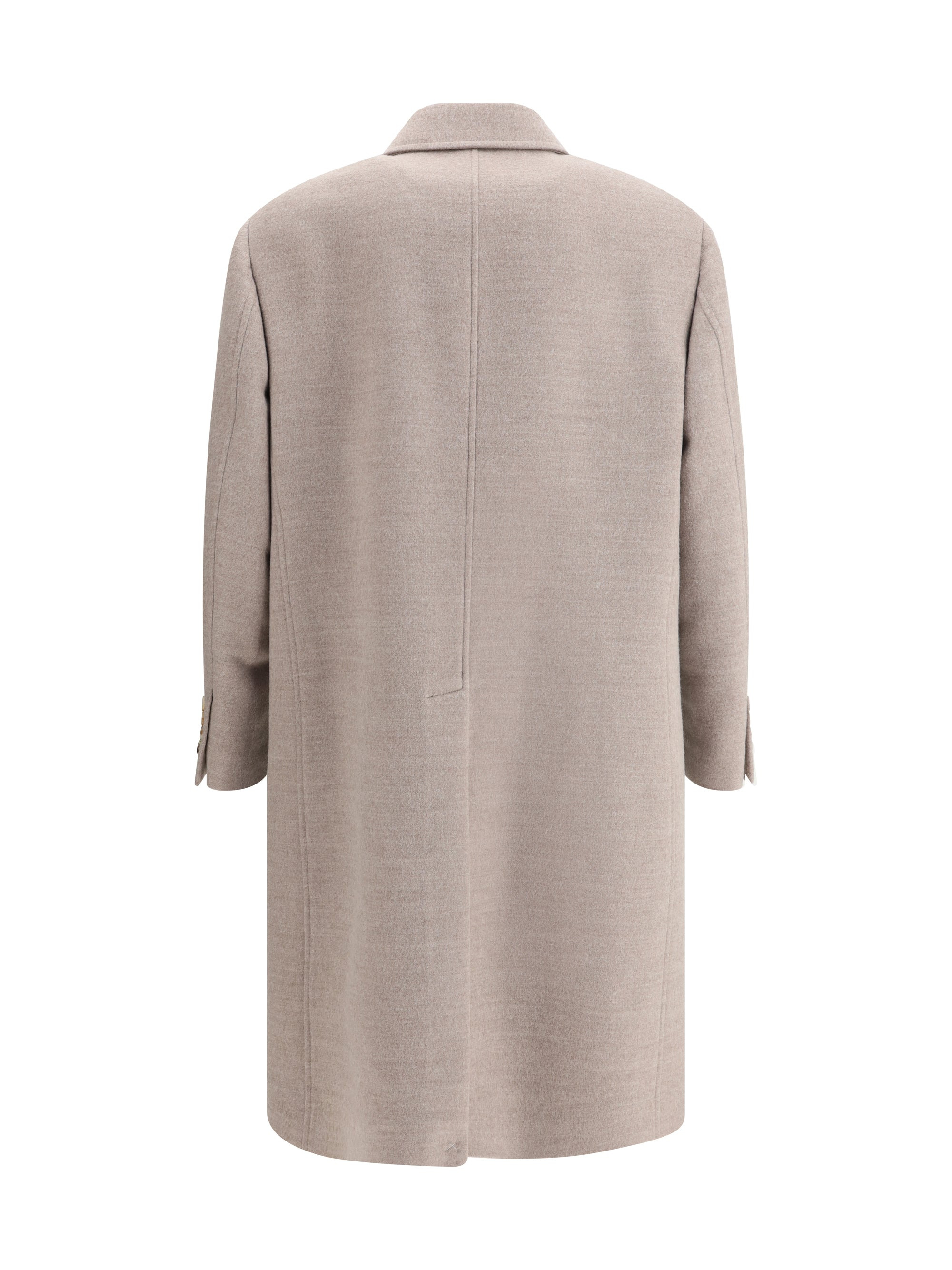 Brunello Cucinelli Men Wool Coat - 2