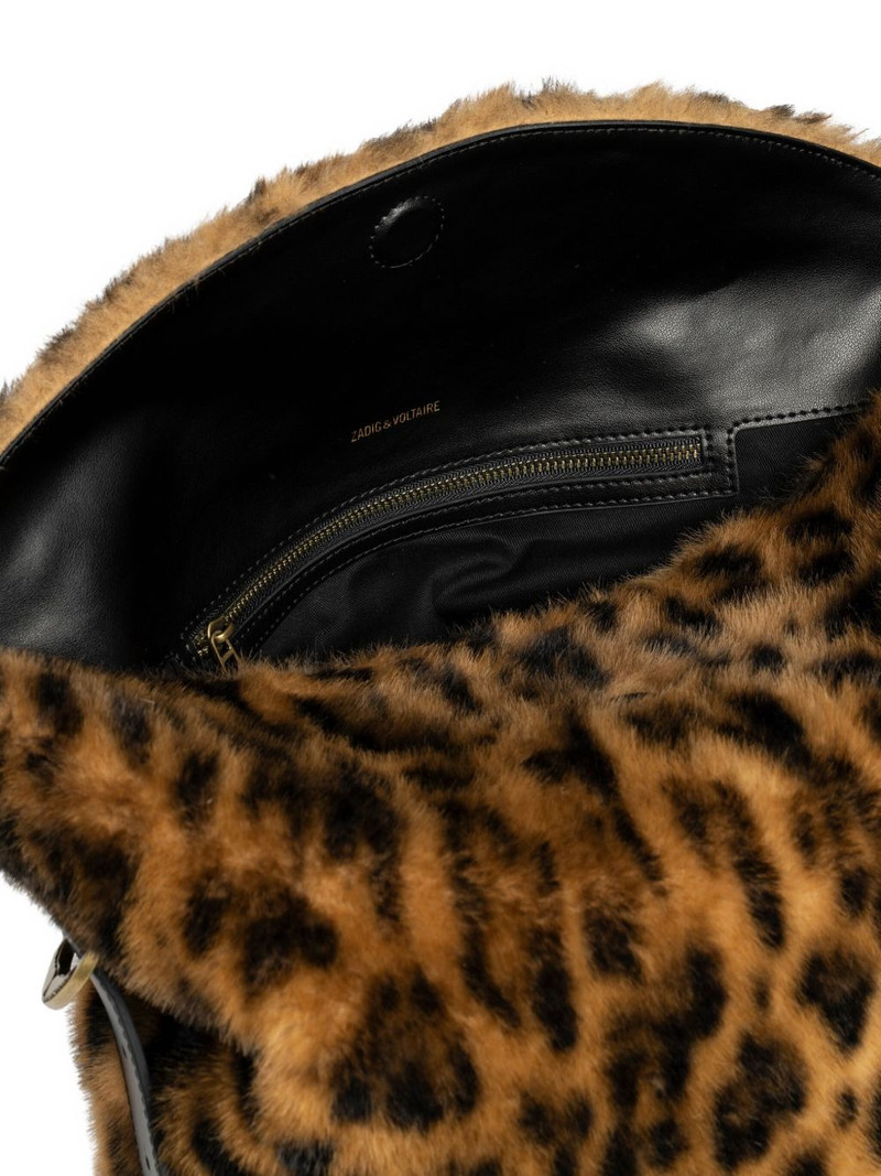 leopard-print shoulder bag 4