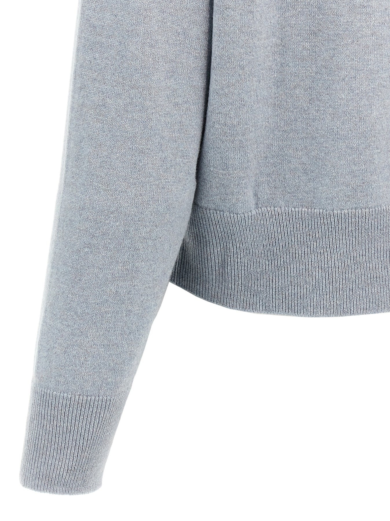 Monile Sweater, Cardigans Light Blue - 4