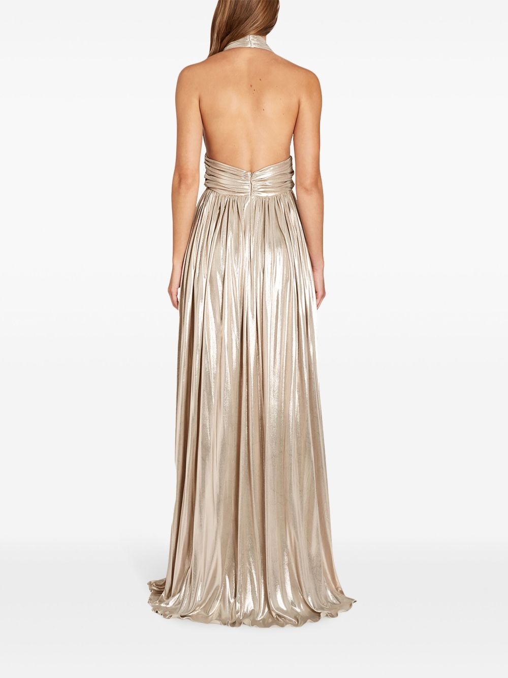 sleeveless long dress - 4