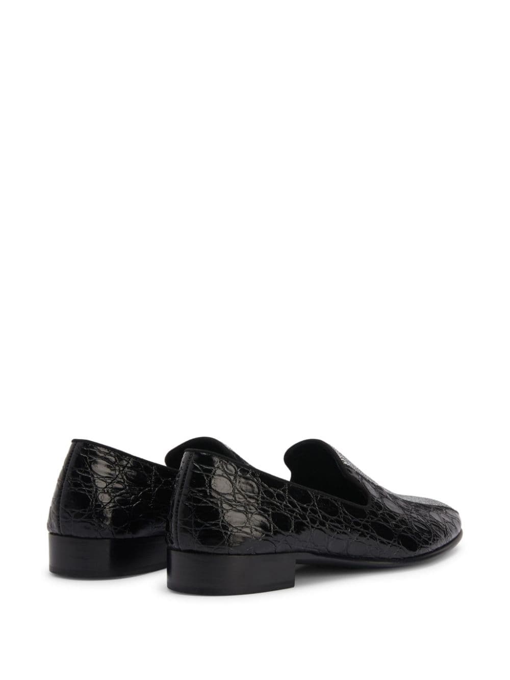 Tuxedo Diamond leather loafers - 3