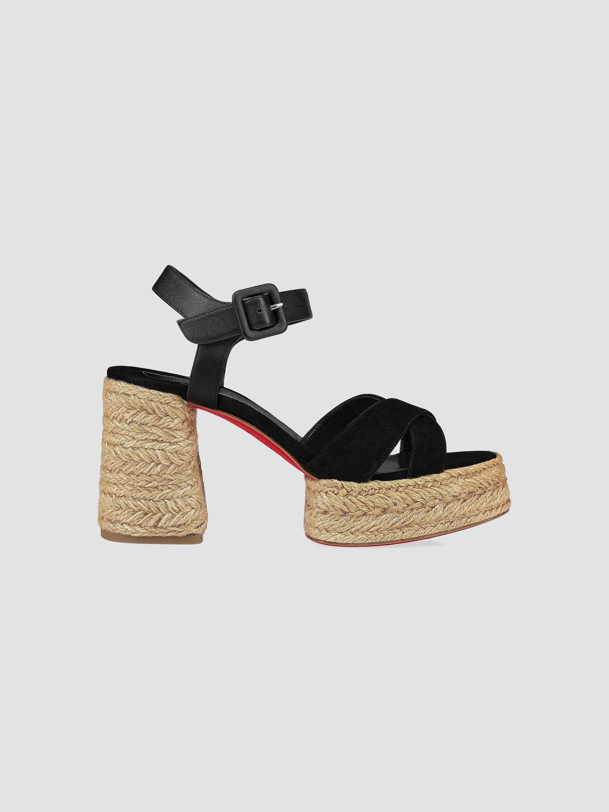Women's Calakala 70MM Suede Platforms - Black - 1