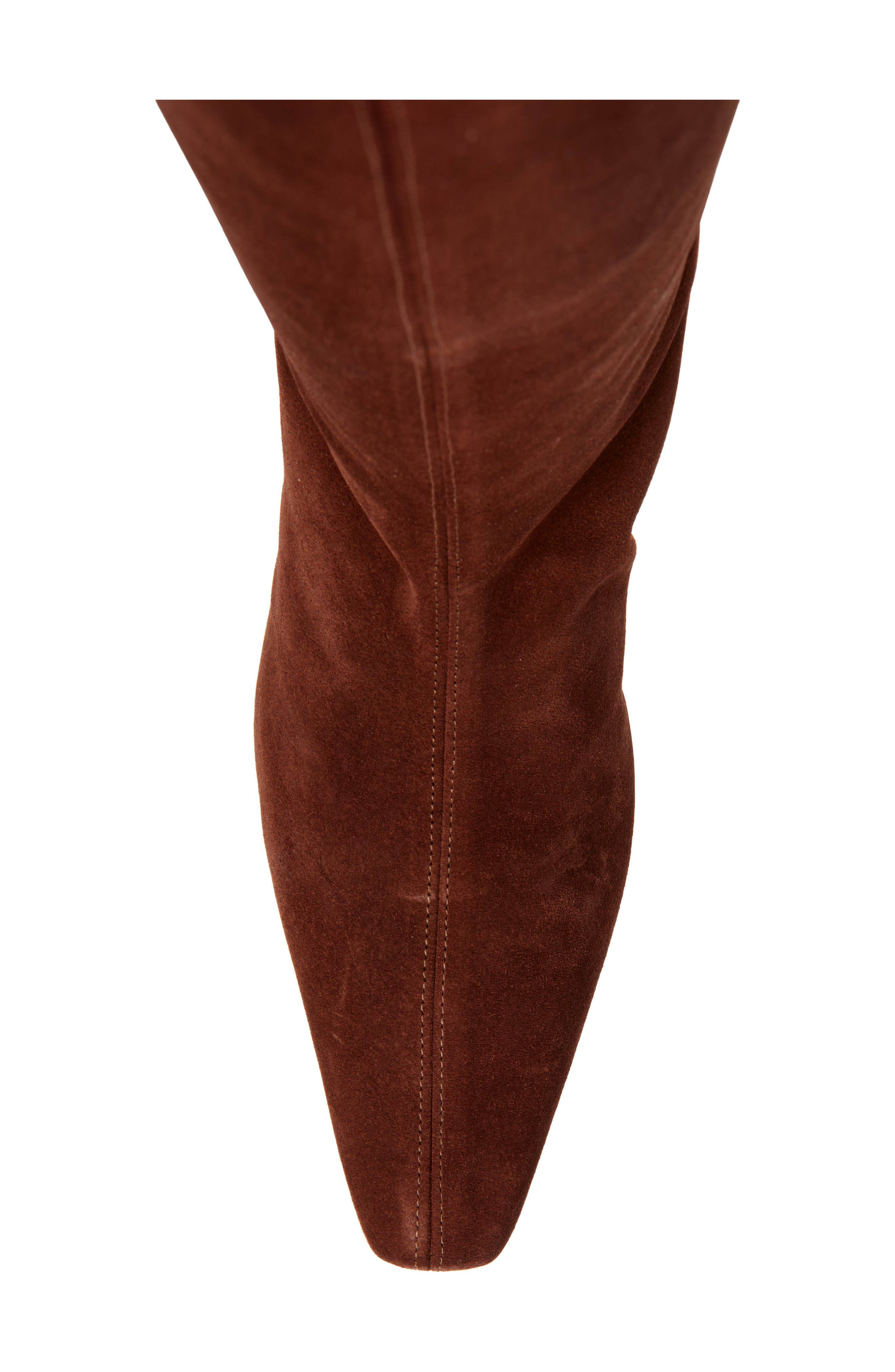 STAUD Wally Knee High Boot in Mahogany Leather at Nordstrom - 5
