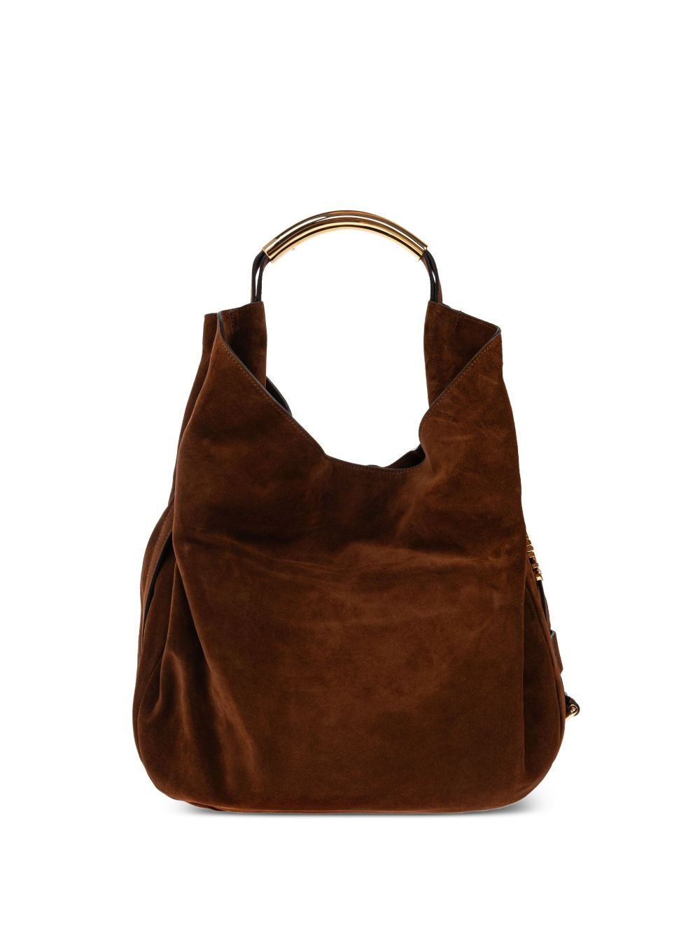 suede tote bag - 1