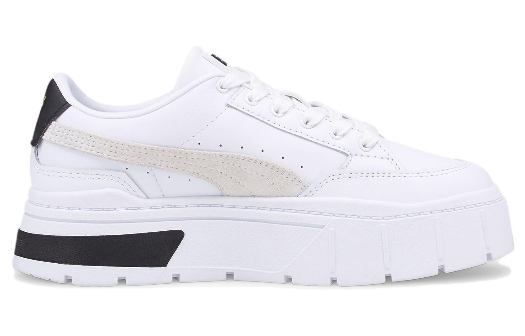 (WMNS) PUMA Mayze Stack 'White Vaporous Grey' 384363-01 - 2