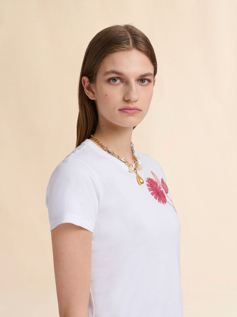 Marni MIXED CHAIN NECKLACE WITH PEARLS outlook