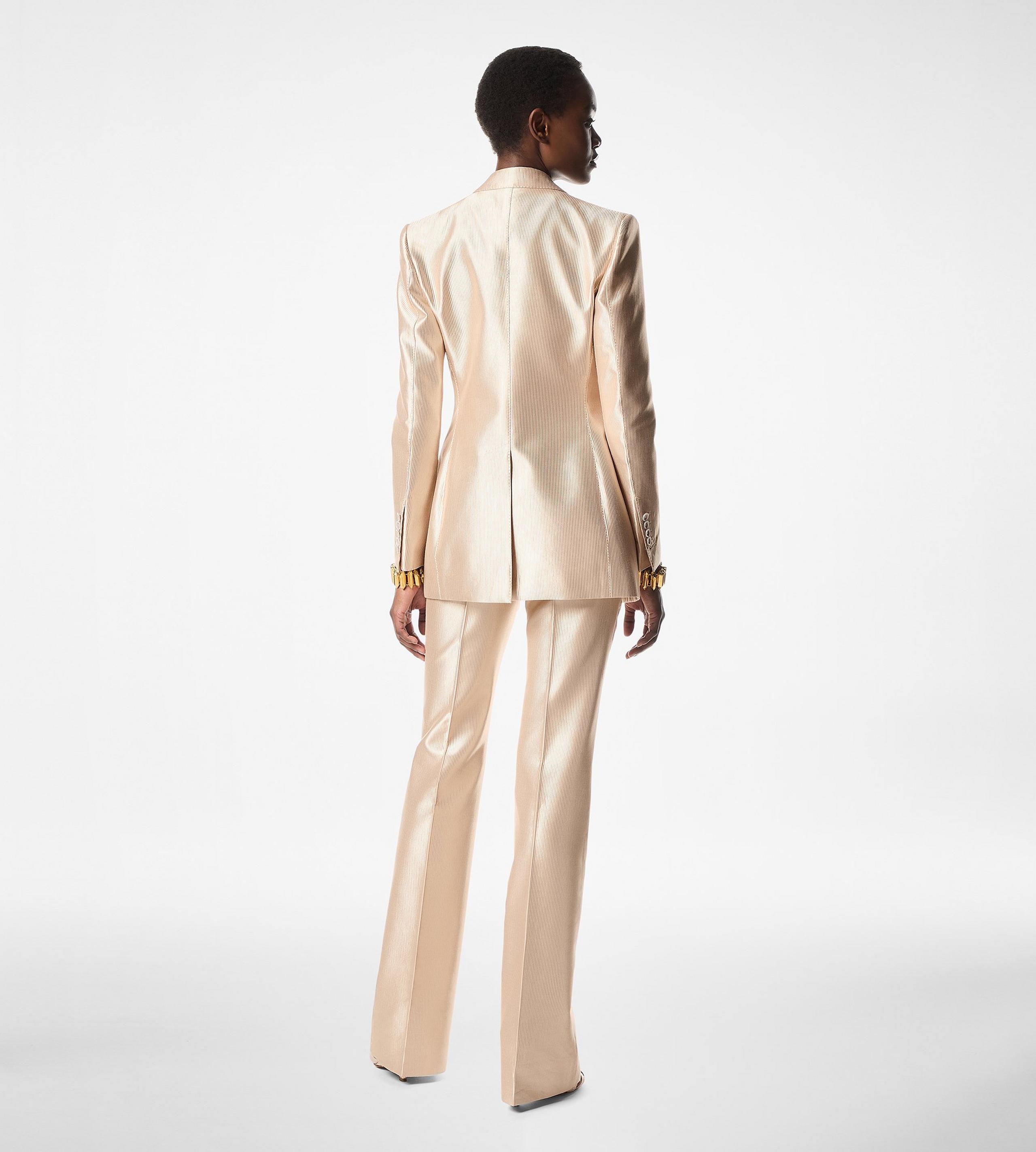 ジャケット Tom Ford Single-Breasted Tuxedo Jacket Bianca Tom Ford Tuxedo jacket 